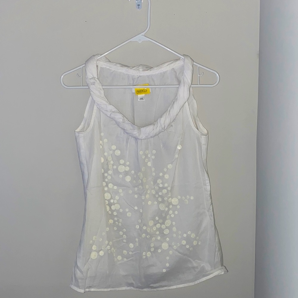 White LOFT Tank Top